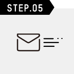 STEP.05 査定終了のご連絡